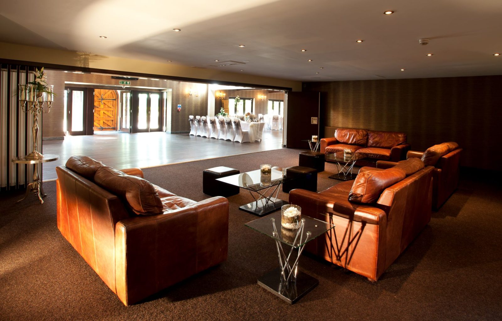 Goosedale venue lounge area with seating arrangement
