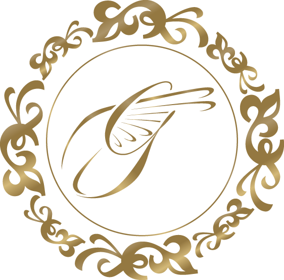 Goosedale venue gold ornate logo